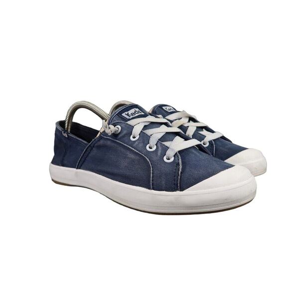 Keds Shoes - Keds Shoes Womens 8 Slip On Sneakers Casual Canvas Dream Foam Memory Active Blue